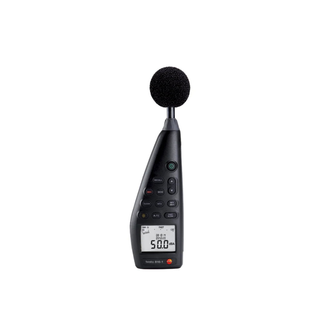 testo 816-1 เครื่องวัดระดับเสียง รหัสสินค้า 0563 8170
