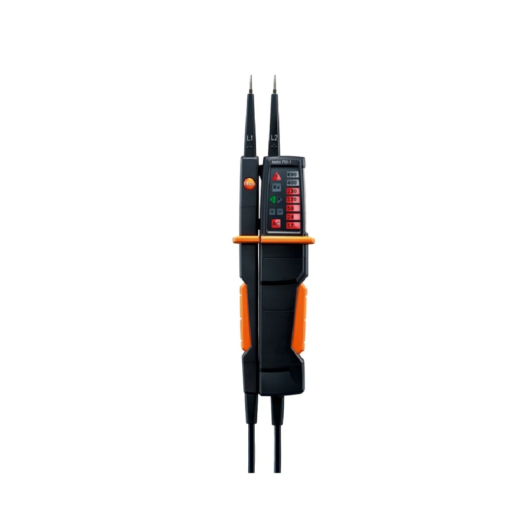 testo 750-1 เครื่องทดสอบแรงดันไฟฟ้า รหัสสินค้า 0590 7501
