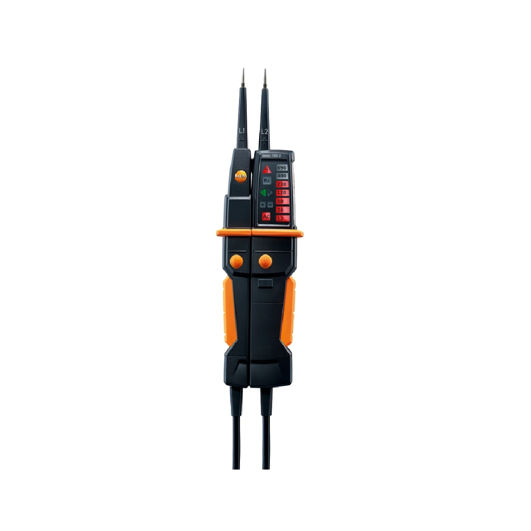 testo 750-2 เครื่องทดสอบแรงดันไฟฟ้า รหัสสินค้า 0590 7502