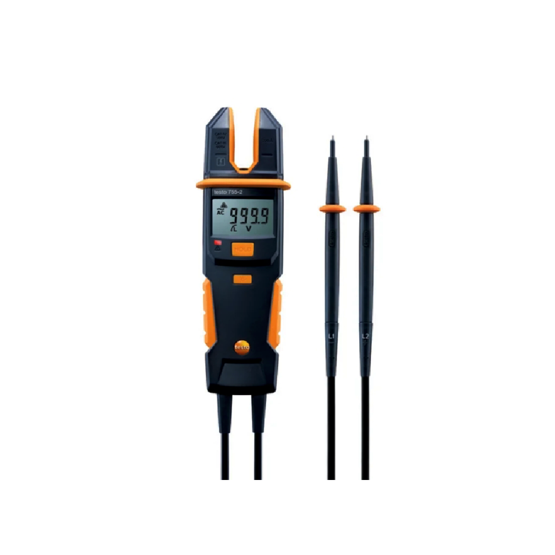 testo 755-2 เครื่องทดสอบแรงดันไฟฟ้ากระแสสลับ รหัสสินค้า 0590 7552