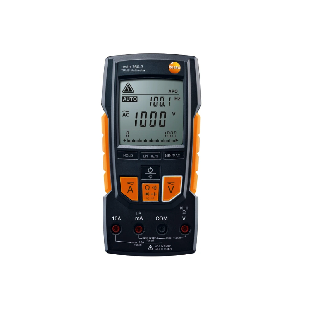 testo 760-2 มัลติมิเตอร์ TRMS รหัสสินค้า 0590 7602