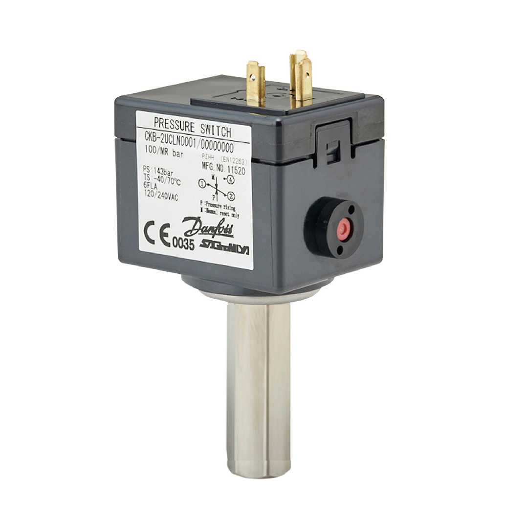 สวิตช์แรงดัน CO₂ Danfoss Pressure switch, CKB 061Z6004