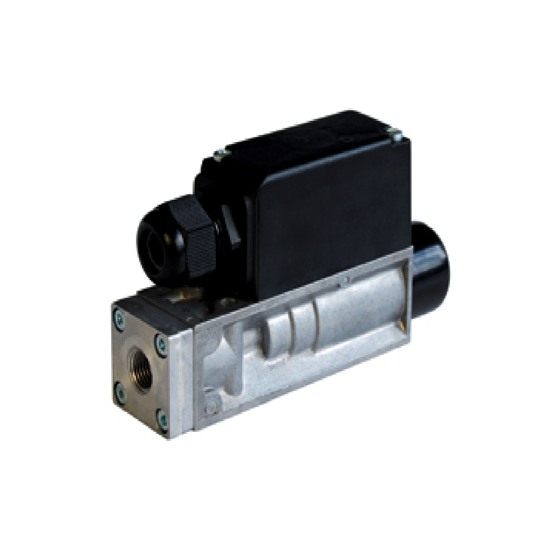 Norgren 8D Electro-mechanical pneumatic pressure switch, flange, 0.5-30 bar 820148
