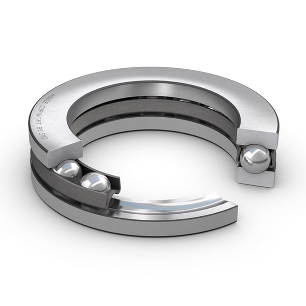 SKF 51222 ตลับลูกปืนกันรุนเม็ดกลม รับแรงทิศทางเดียว