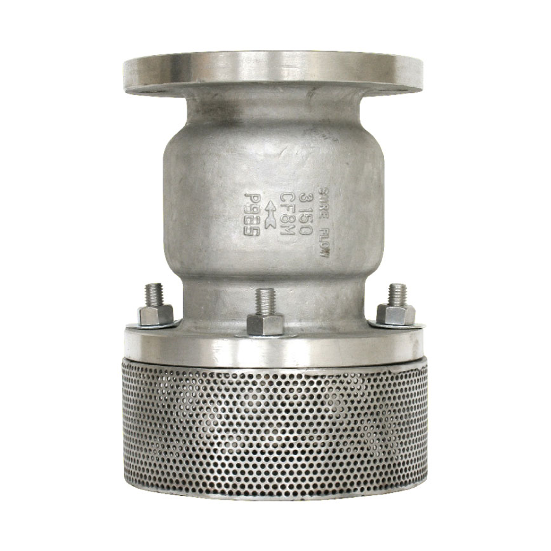 SEGA FOOT VALVE SPRING BODY SS304 202SA ขนาด 10 นิ้ว รหัส SC-FVS-202SJ-1000