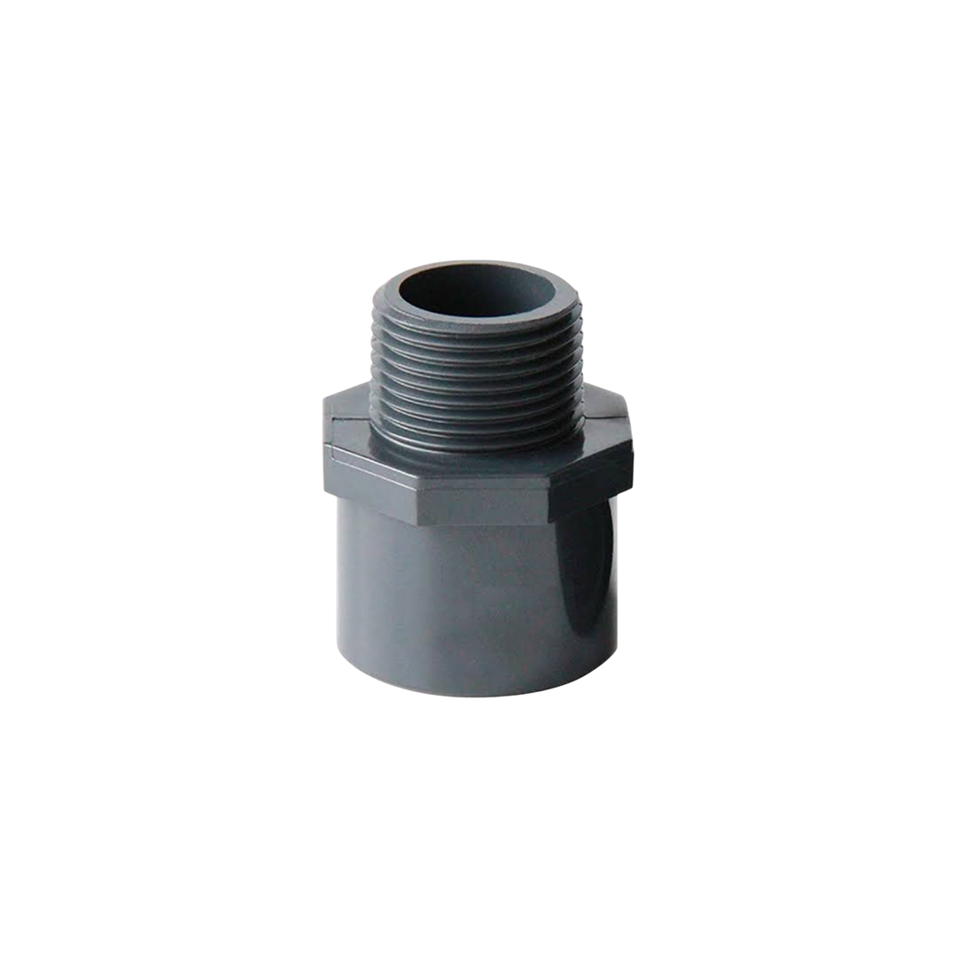 CENIT ข้อต่อตรงเกลียวนอกยูพีวีซี uPVC Male Adaptor Sch.80 (SxT)ขนาด 3 นิ้ว CN-MADT-UM-300