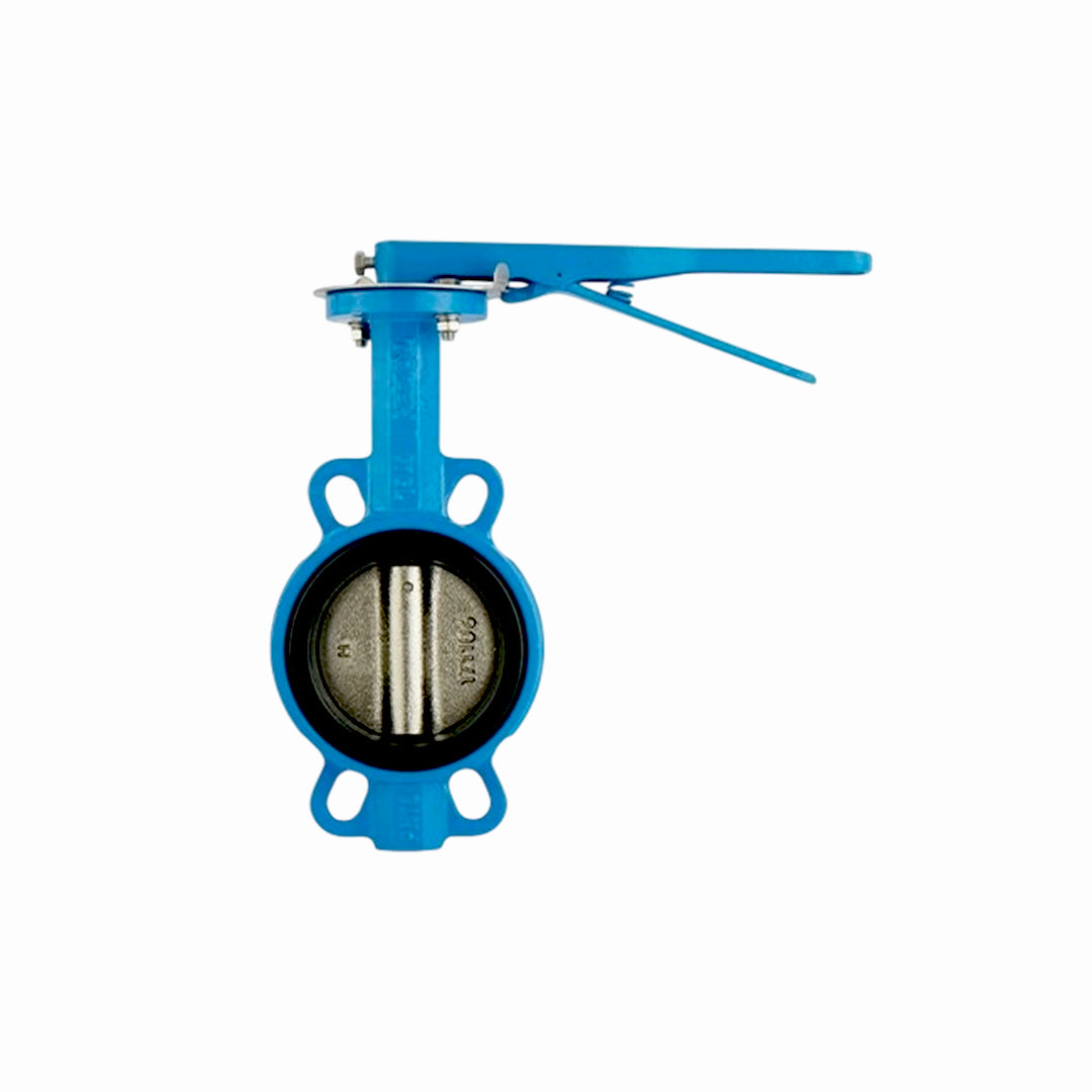 Tozen Butterfly Valve 125 mm. Wafer Type Lever Operator BFV-W PN16