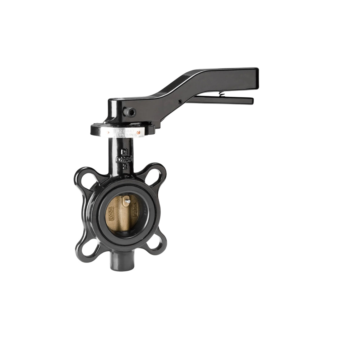 Butterfly Valve Crane 80 (mm.) Semi-Lugged Lever Operated Model F626