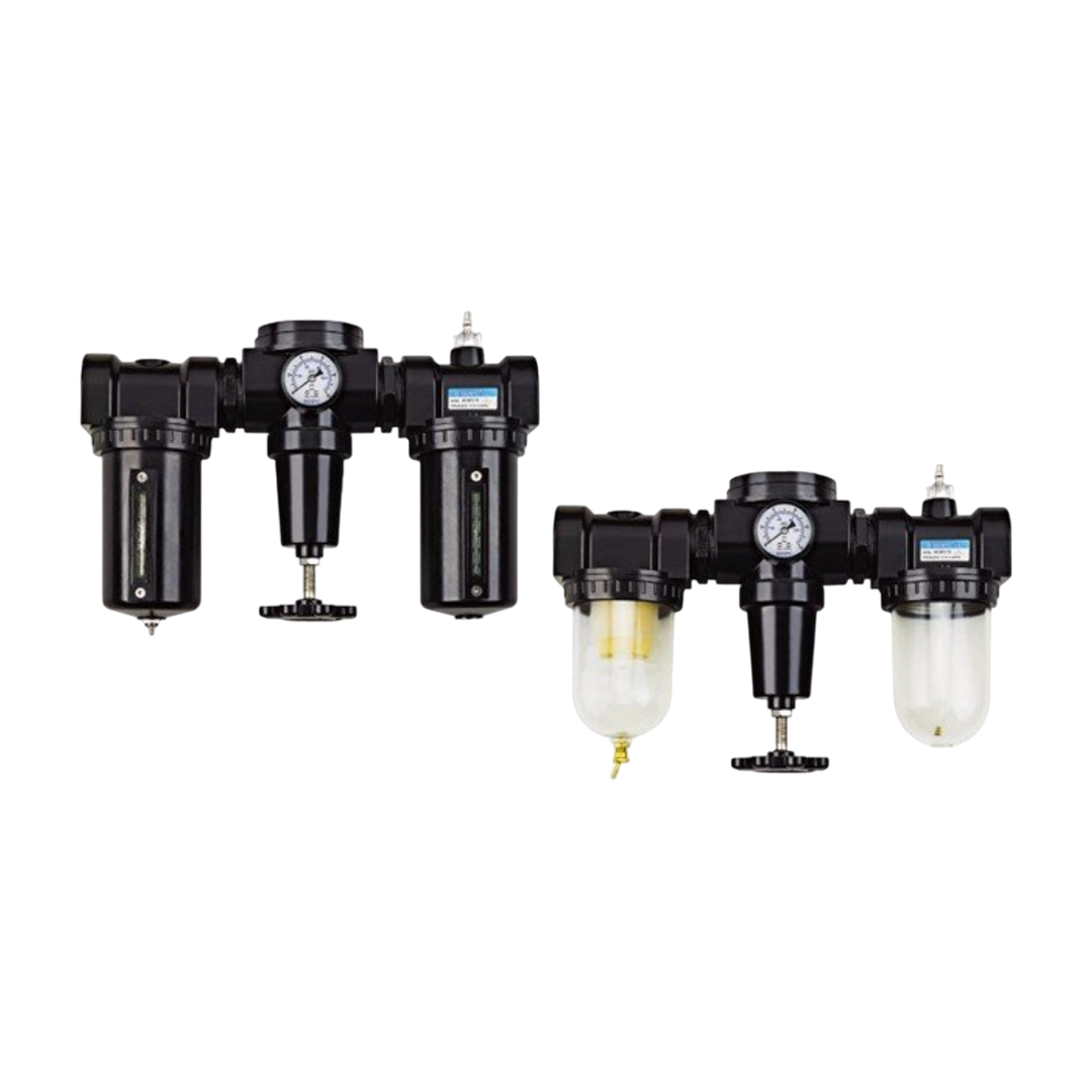ชุดปรับกรองลมจ่ายน้ำมัน SDPC AC Series ชุดปรับกรองลมจ่ายน้ำมัน (FRL)(Filter+Regulator+Lubricator) 1/4 นิ้ว AC2000-02