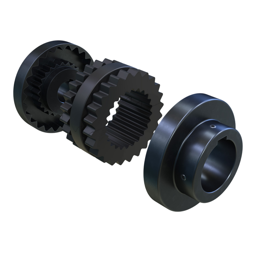 Couplings Martin Quadra-Flex Type S Couplings 8S ขนาดสูง(D) x ยาว(L) 5.450x5.000 นิ้ว ขนาดรูเพลา 2.375 นิ้ว
