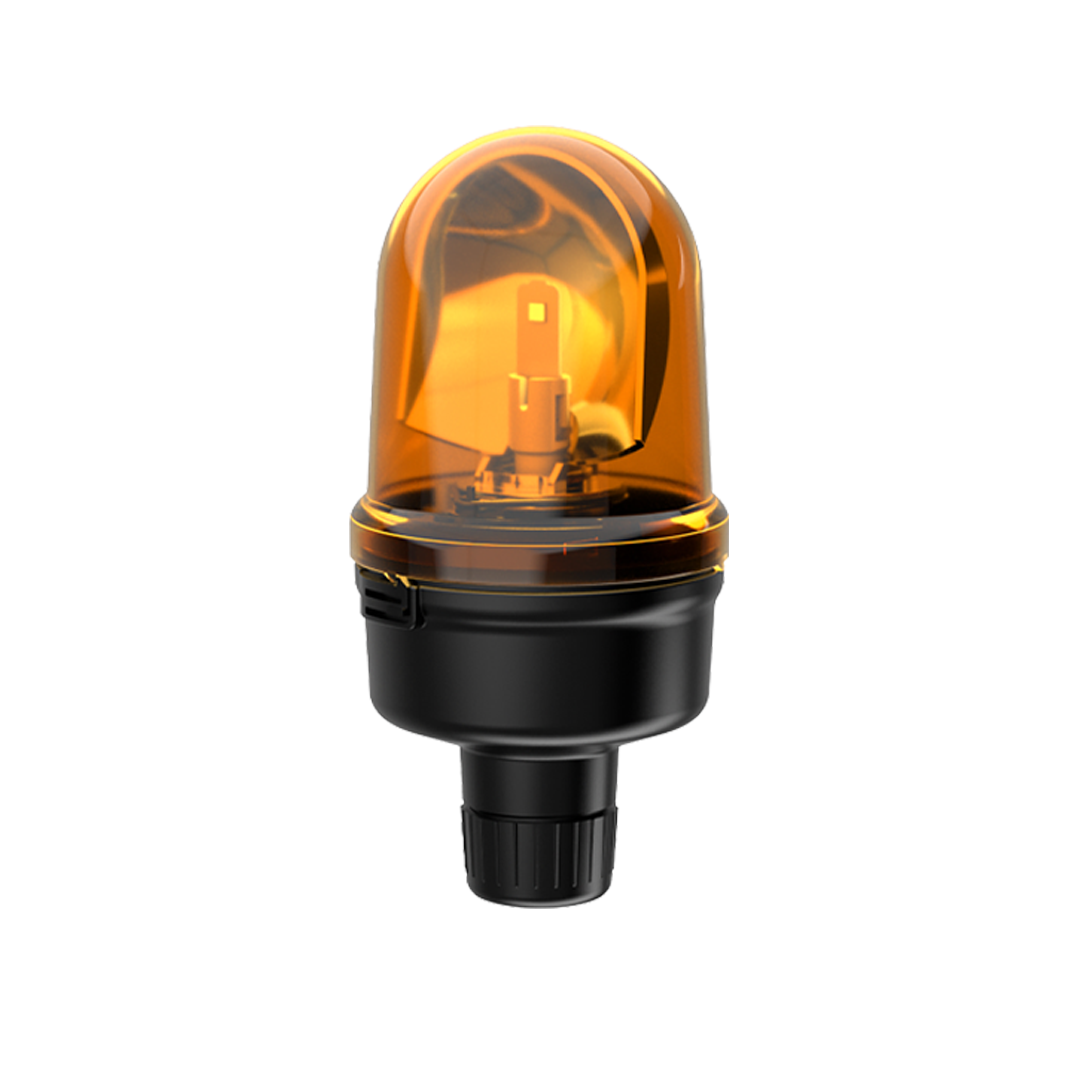 Signal and traffic lights WERMA รุ่น Rotating Beacons Rotating Mirror Beacon LED 115-230VAC YE 885.140.60 ไฟสัญญาณ