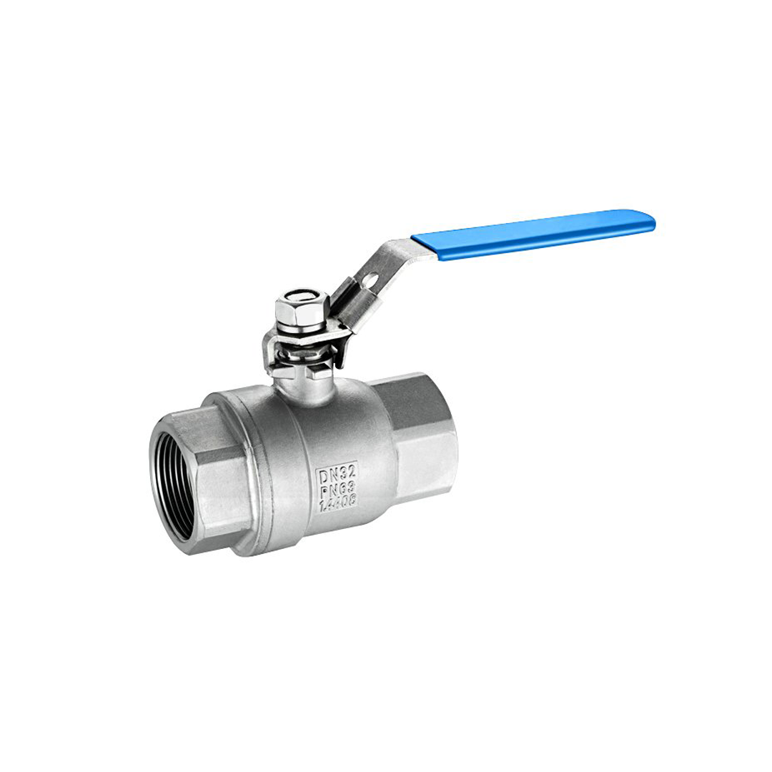 JK บอลวาล์วสแตนเลส 2 PC Ball Valve Stainless รุ่น B-2SS : 1,000 PSI 3/4" รหัส JK-BV2SS-F-034