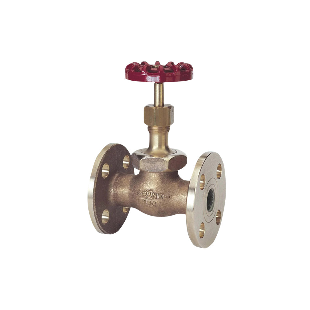 Globe Valve (โกลบวาล์ว) Crane 1-1/4 นิ้ว Bronze Model D10