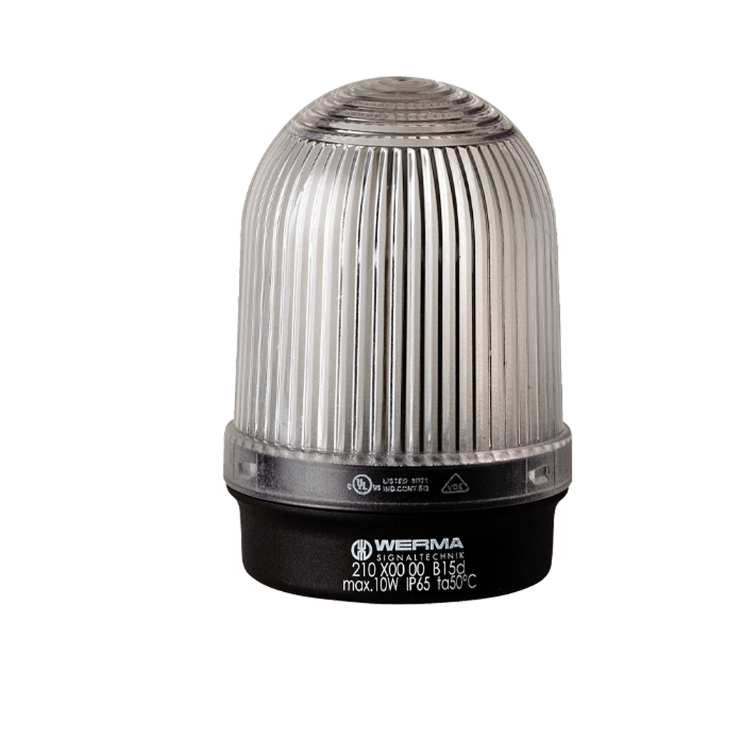 Signal and traffic lights WERMA รุ่น EvoSIGNAL Mini-Midi-Maxi Signal Beacons Permanent Beacon BM 12-230VAC/DC CL 210.400.00 ไฟสัญญาณ