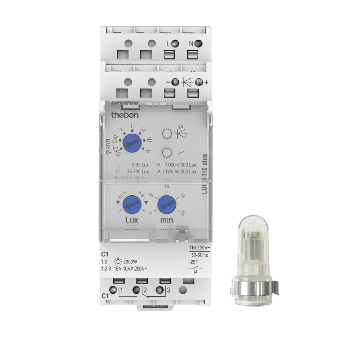 Analogue twilight switch LUNA 110 plus AL The ben 1100910