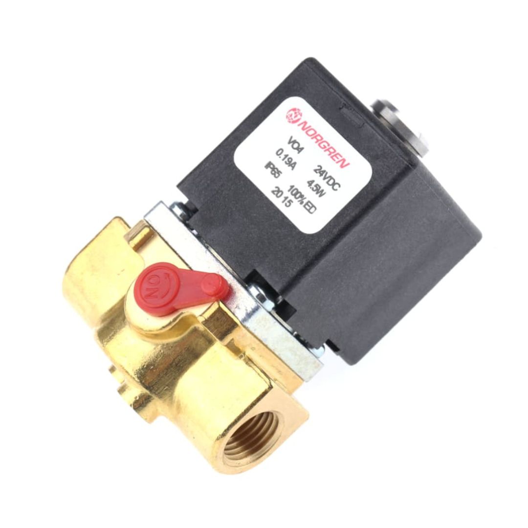 Norgren 2/2 Pneumatic Solenoid Valve Solenoid/Spring G 1/4 V04 Series 24V dc Code V04B286M-B423A