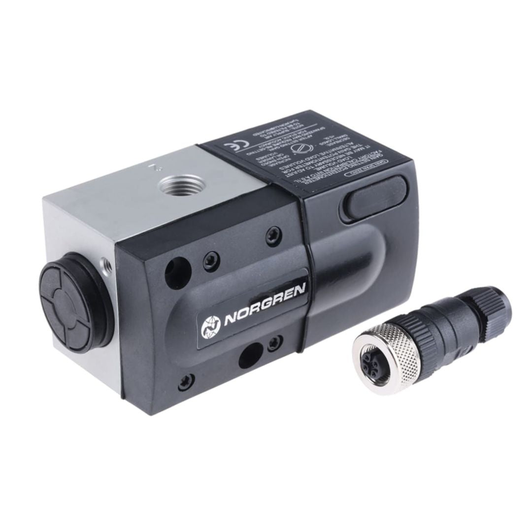 Norgren 3/2 Pneumatic Solenoid Valve Pilot/Spring G 1/4 VP50 Series 24V dc Code VP5010BJ411H00