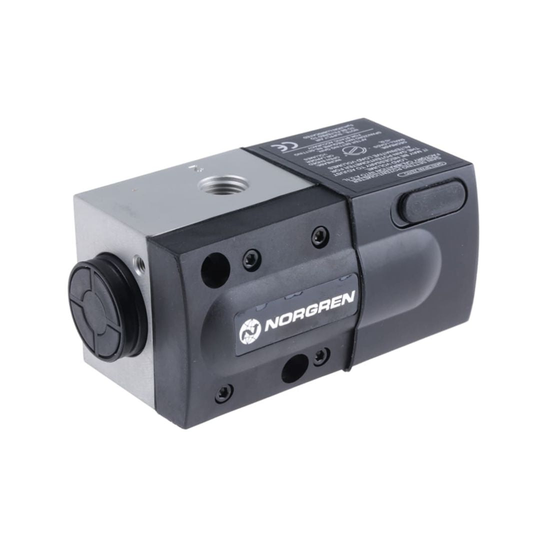 Norgren 3/2 Pneumatic Solenoid Valve Solenoid/Spring G 1/4 VP50 Series 24V dc Code VP5010BJ111H00