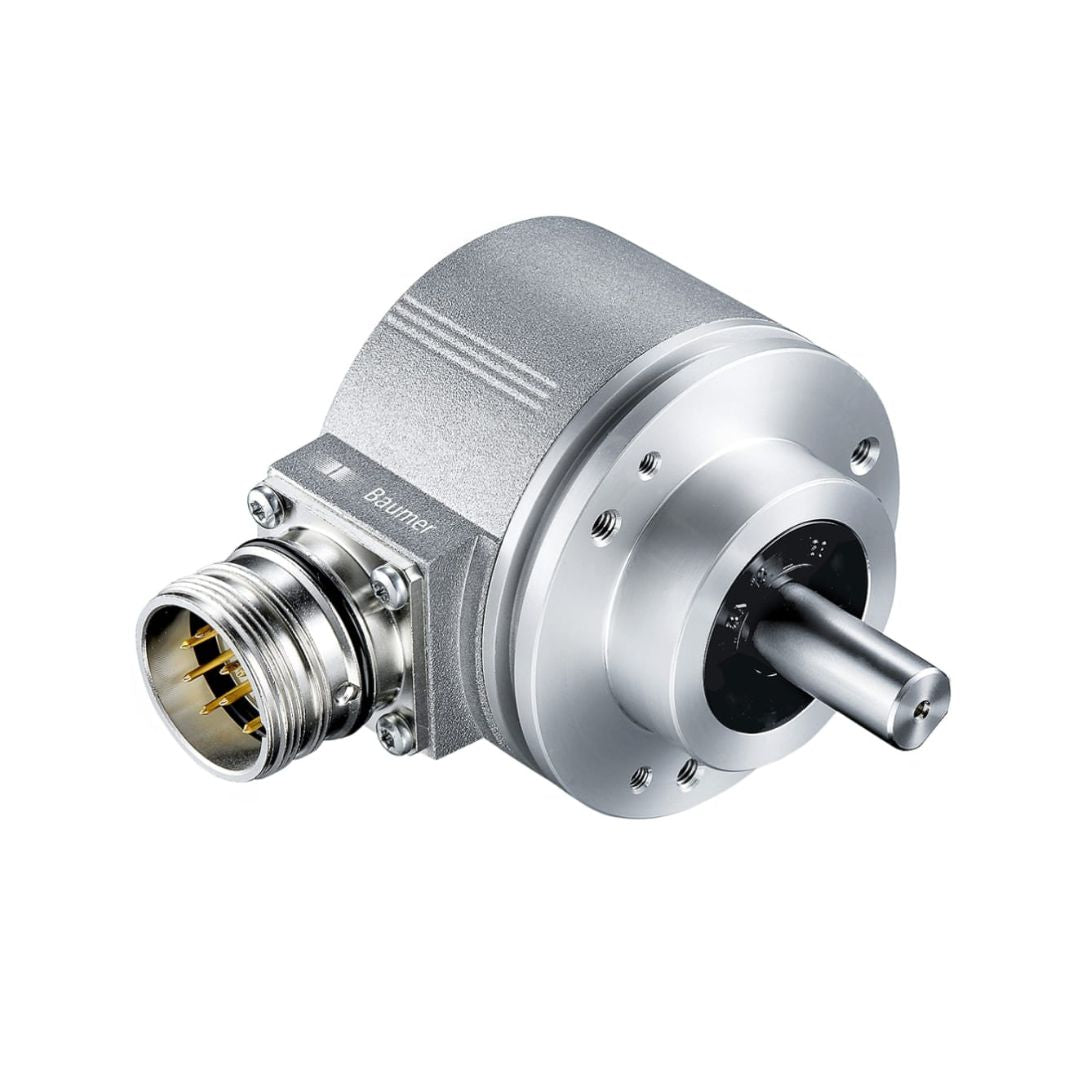 Baumer Incremental Encoder, 100 ppr, TTL/HTL Signal, Solid Type Code EIL580-SY06.5EQ.00100.A