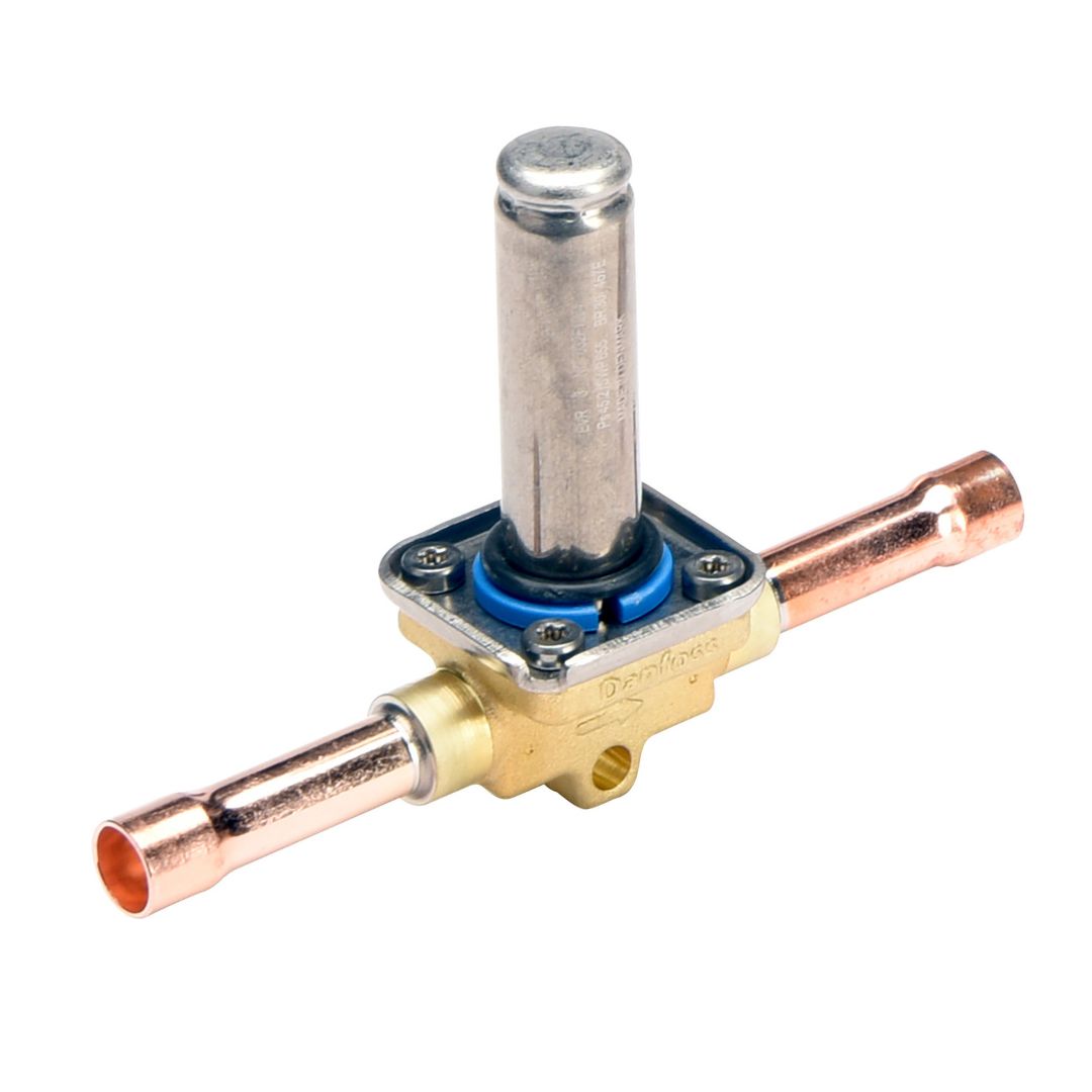 Solenoid Valve Danfoss, EVR 6, Solder, ODF, 1/2 Inch, Function NC Code 032L1209