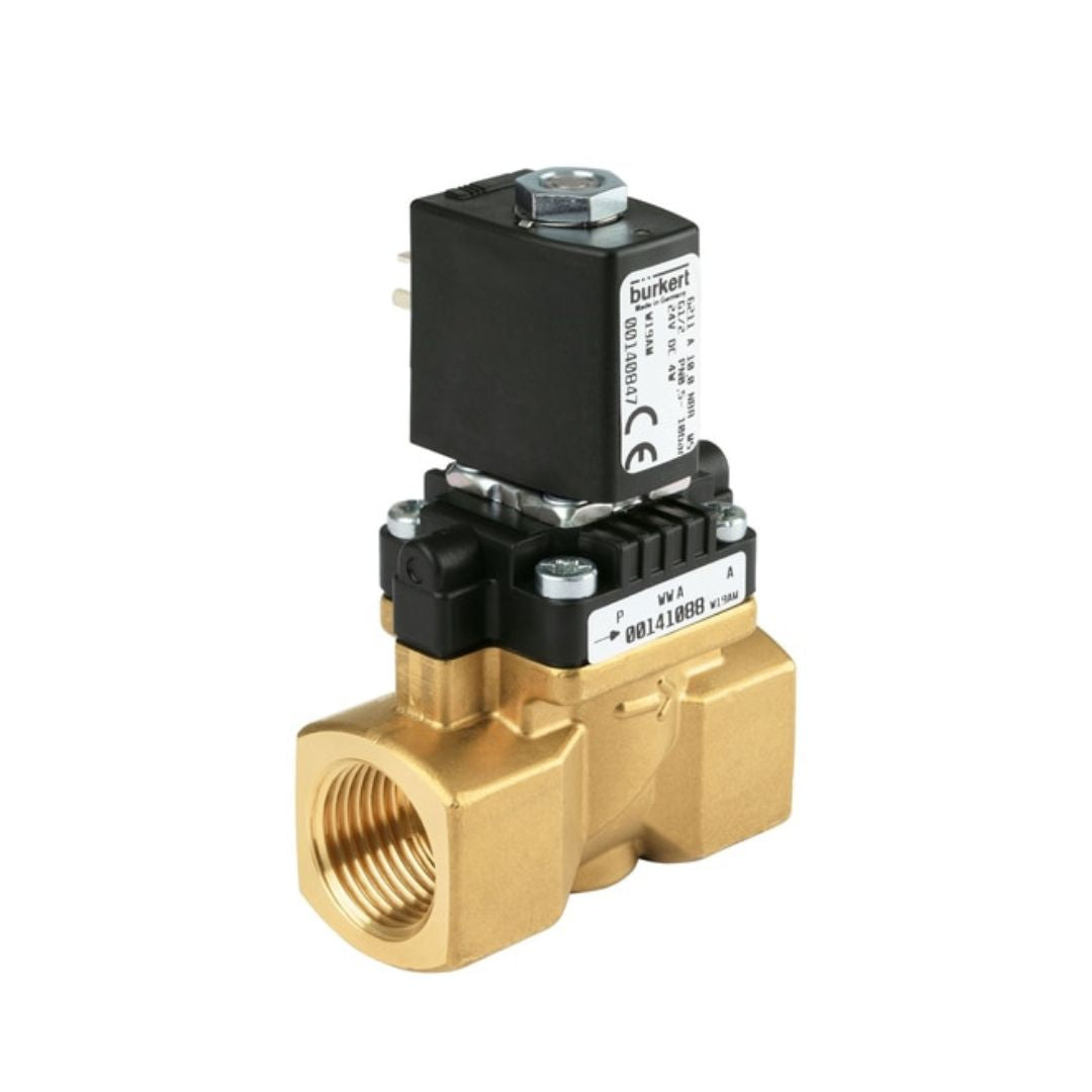 Burkert Solenoid Valve 2/2 Way Servo Assisted Type 6211 Code 140846