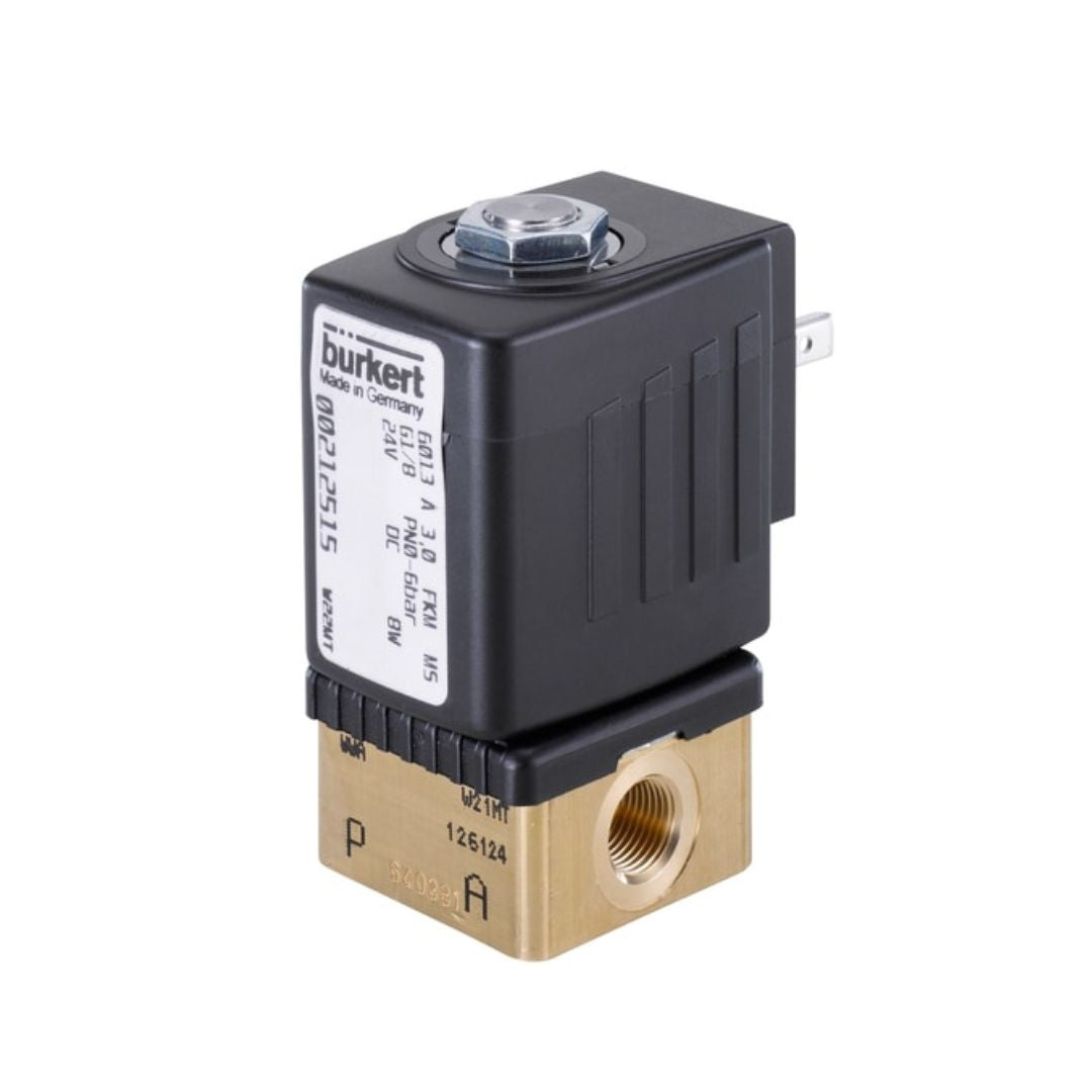 Burkert Solenoid Valve 2/2 Way Direct Acting Type 6013 Code 126094