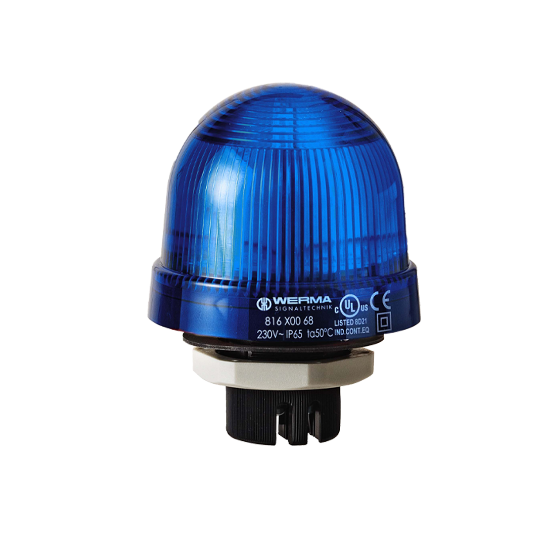 Signal and traffic lights WERMA รุ่น EvoSIGNAL Mini-Midi-Maxi Signal Beacons Permanent Beacon EM 12-230VAC/DC BU 815.500.00 ไฟสัญญาณ