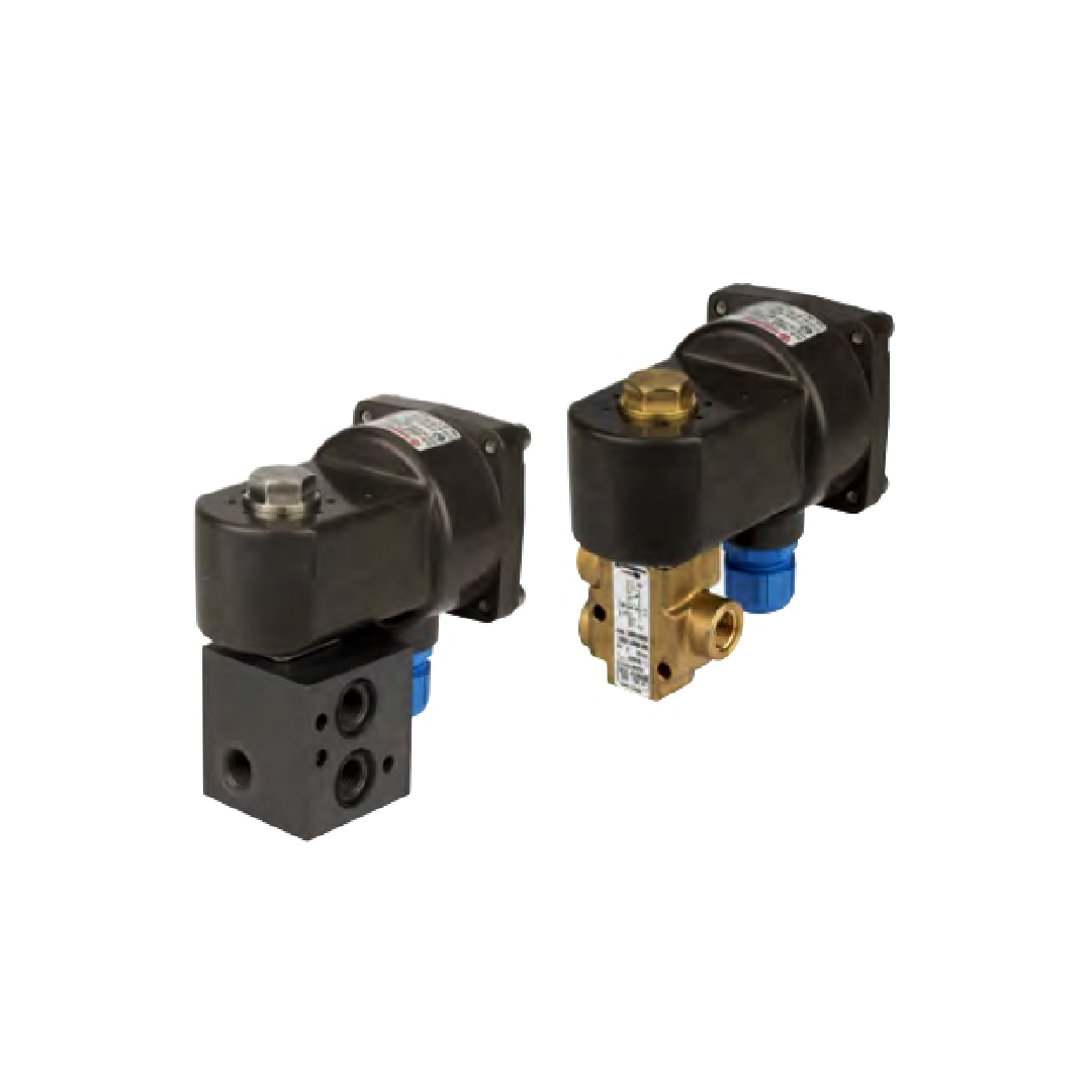 Norgren โซลินอยด์วาล์ว Direct solenoid actuated poppet valves - NAMUR Interface Code: 2401012200400000