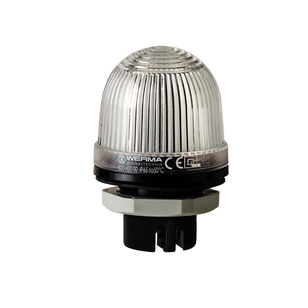 Signal and traffic lights WERMA รุ่น EvoSIGNAL Mini-Midi-Maxi Signal Beacons Permanent Beacon EM 12-230VAC/DC CL 800.400.00 ไฟสัญญาณ