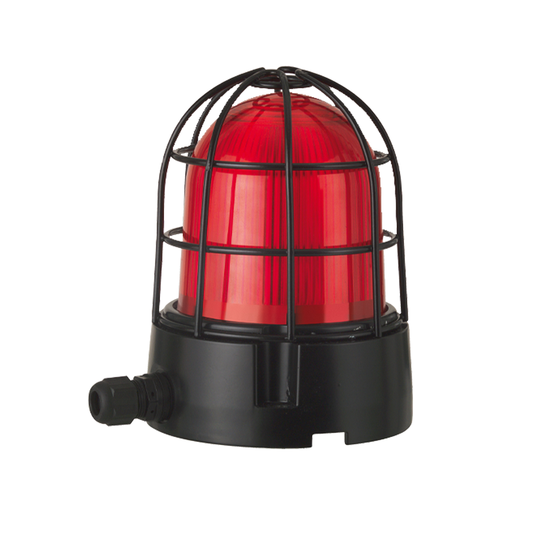 Signal and Traffic Lights WERMA รุ่น Heavy Duty Beacons LED Perm. Beacon BM 12-50VDC RD 839.100.55 ไฟสัญญาณ สีแดง