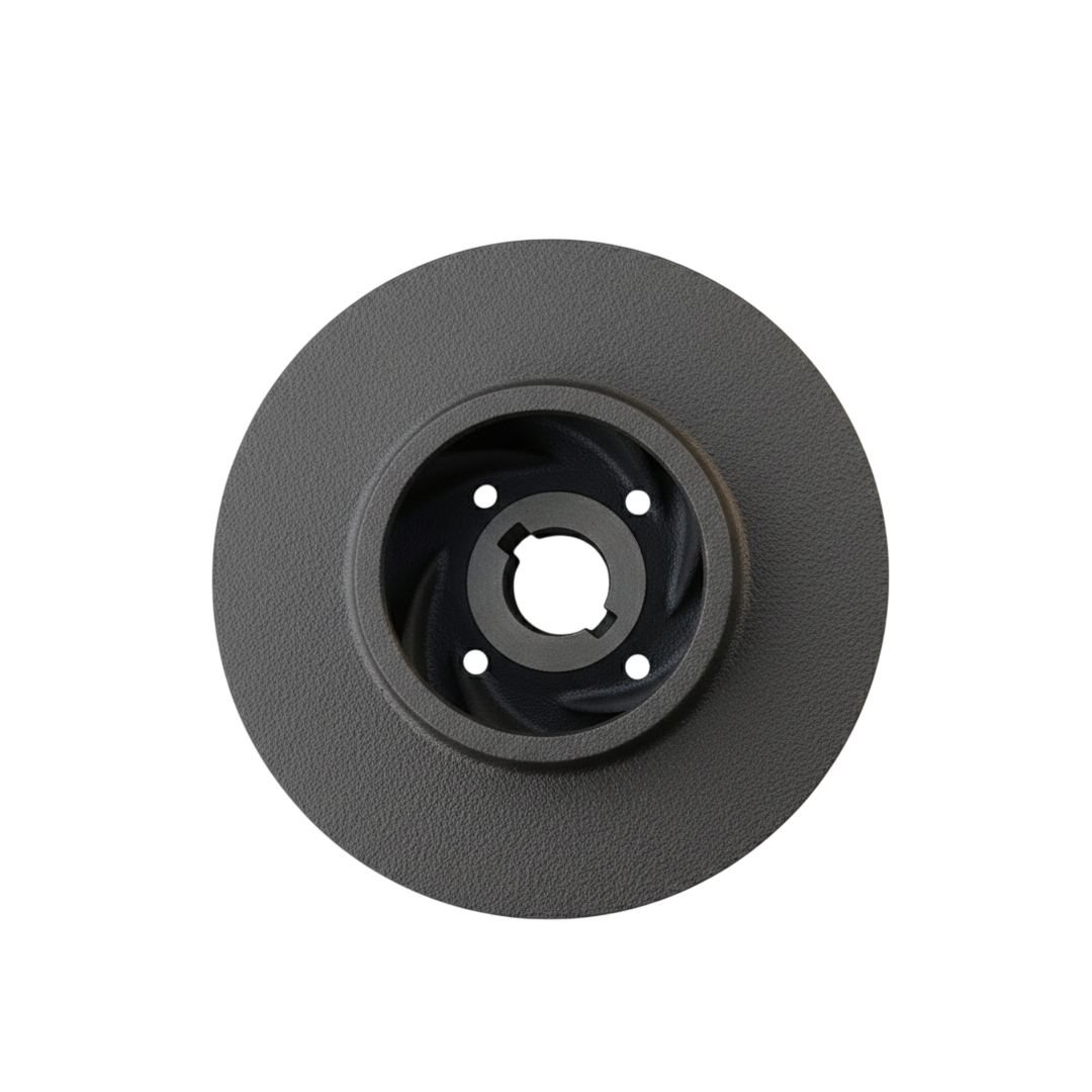 ใบพัดปั๊มน้ำเหล็ก Impeller ขนาดเส้นผ่าศูนย์กลาง 171 mm. หนา 68 mm. จำนวน 6 ใบพัด