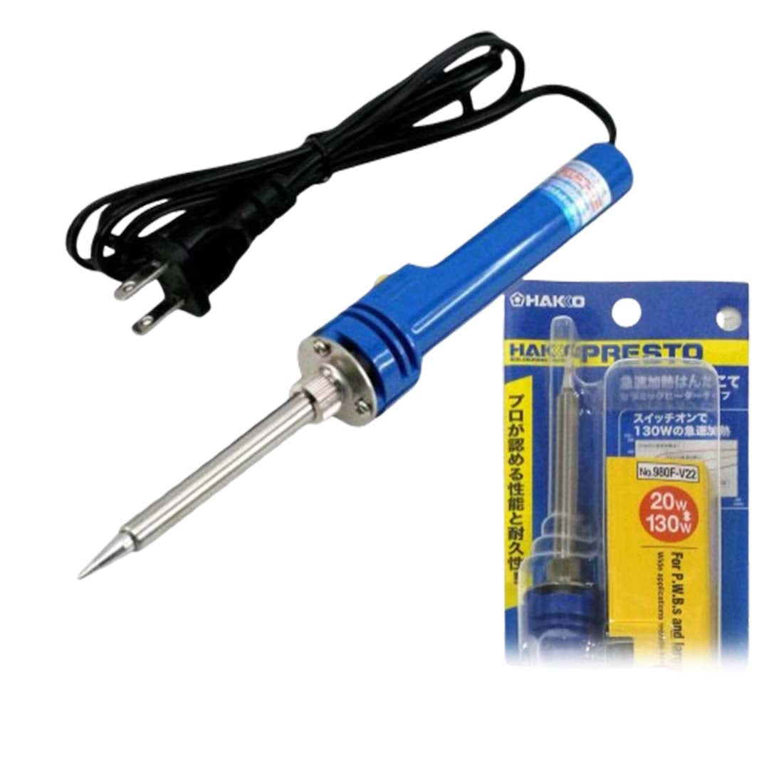 Hakkoหัวแร้ง เครื่องปรับอุณหภูมิ หัวแร้งบัดกรี H984(220V/20W-130W) รหัสสินค้า H984-05