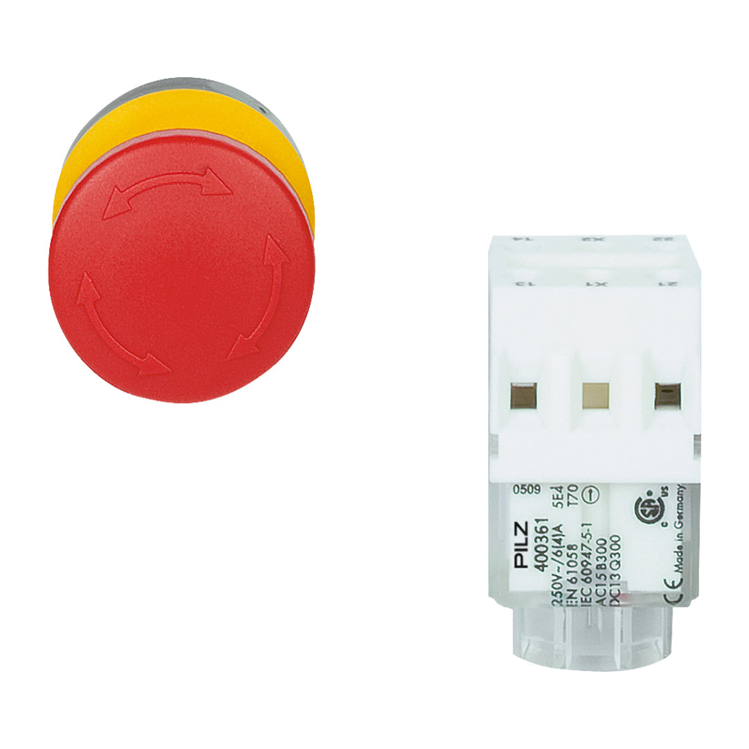 Control and signal devices PILZ อุปกรณ์ควบคุมและส่งสัญญาณ PIT es Set6.1: es6.10 / 2n/c code 400620