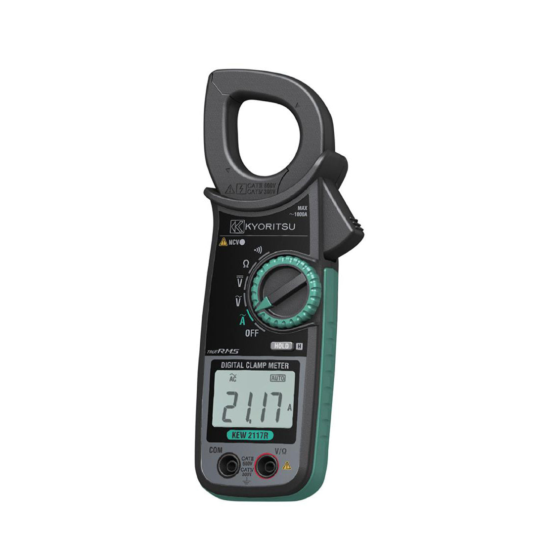 เครื่องวัดไฟฟ้า Kyoritsu แคลมป์มิเตอร์ดิจิตอล AC เครื่องมือวัดทางไฟฟ้า รุ่นKEW 2117R