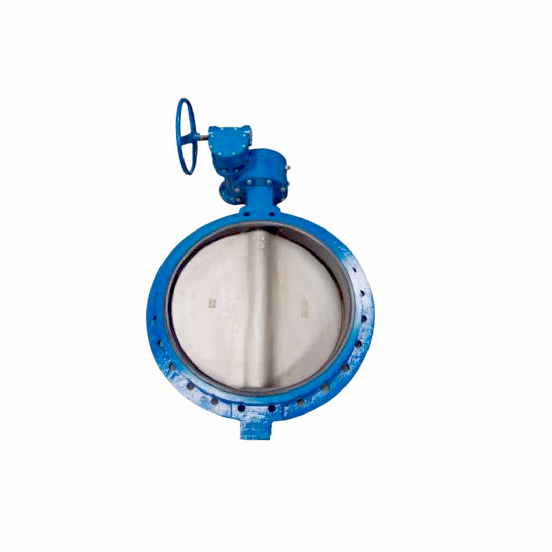 Tozen Butterfly Valve 400 mm. Wafer Type Gear Operator BFV-WB-25 PN25