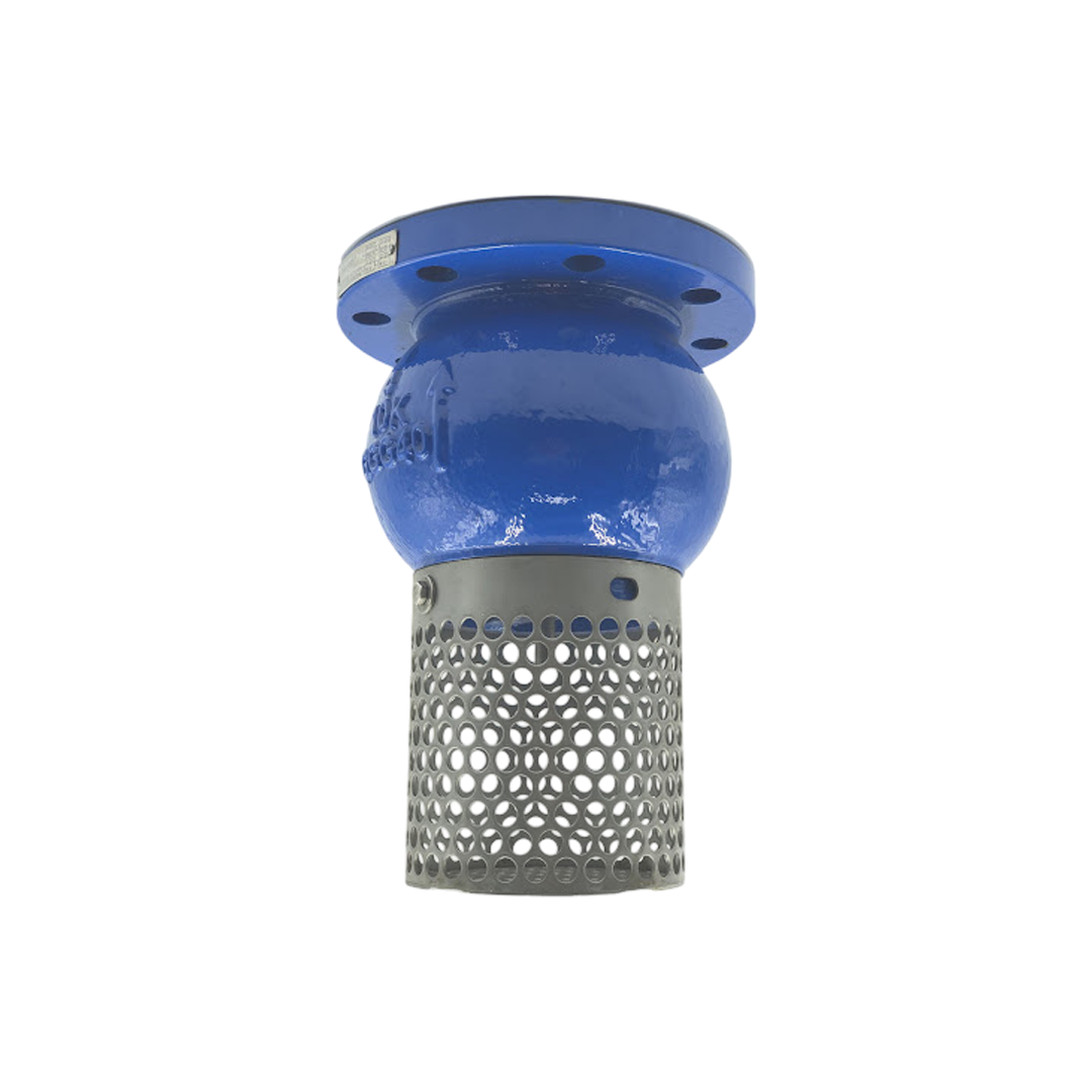 SECA FOOT VALVE CAST IRON SPRING 202JS 10K ขนาด 4 นิ้ว รหัส SC-FV-202JS-400