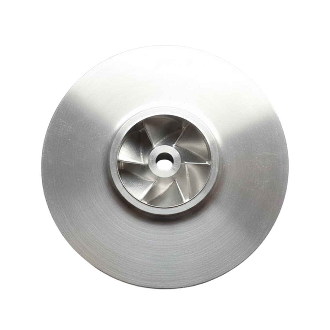 ใบพัดปั๊มอลูมิเนียม Impellerขนาด 200 มม.ขนาดดุม 100 มม.