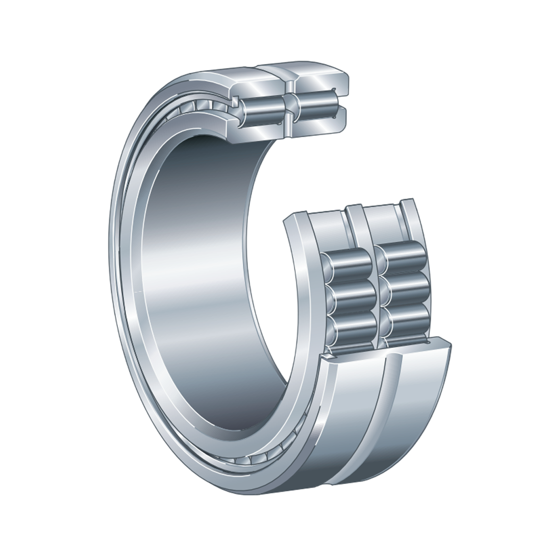 ตลับลูกปืน FAG Double Row Full Complement Cylindrical Roller Bearings SL185044 340 มม.