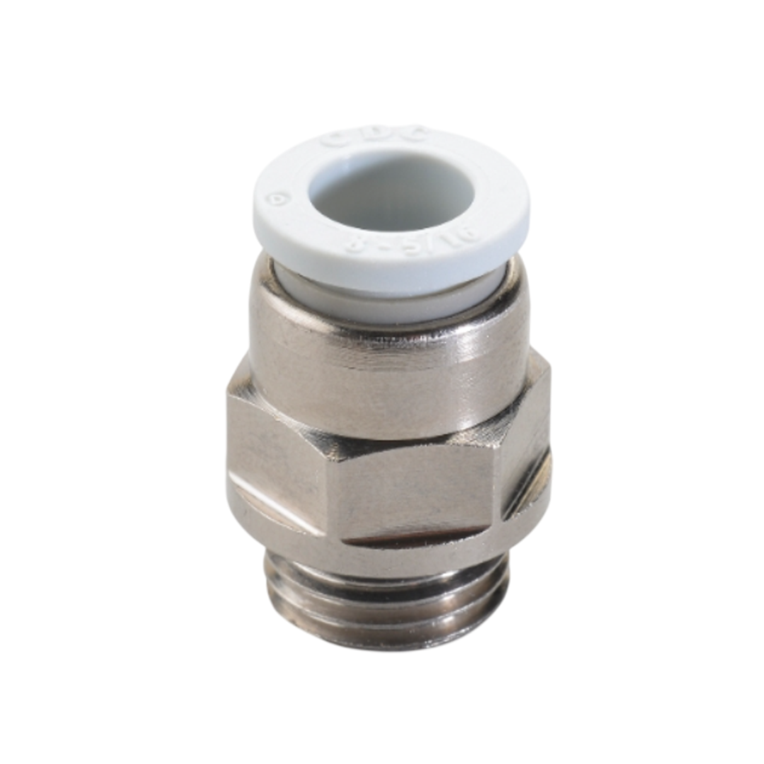 One-touch Fittings For Secondary Battery Industry CDC Male Straight SMPC 08-G04
