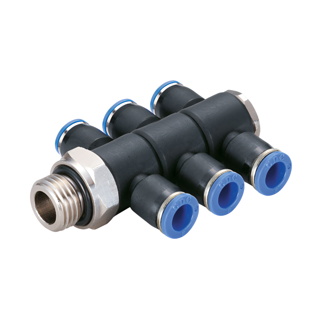 One-touch Fittings CDC Triple Universal Tee PHT10-G01(3)