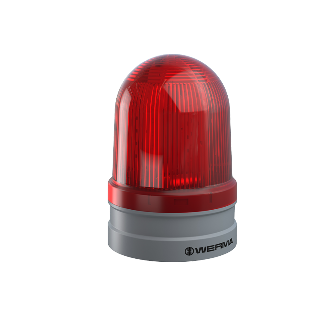 Signal and traffic lights WERMA รุ่น EvoSIGNAL Mini-Midi-Maxi Signal Beacons Maxi TwinFLASH 12/24VAC/DC RD 262.120.70 ไฟสัญญาณ