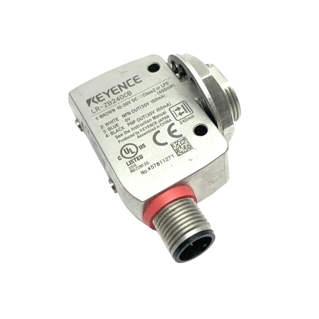 เซ็นเซอร์ KEYENCE Photoelectric Sensor เลเซอร์เซนเซอร์แบบ CMOS ชนิดแอมพลิฟายเออร์ในตัว LR-ZB240CB