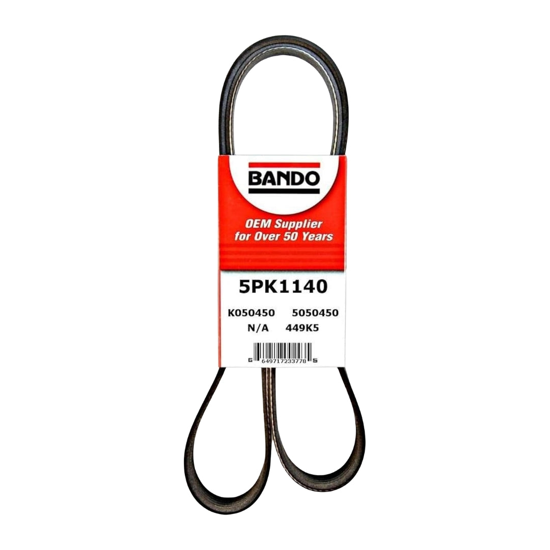 สายพานหน้าเครื่อง 5PK1140 BANDO สำหรับ Jazz (GE) ปี 2008 - 2013