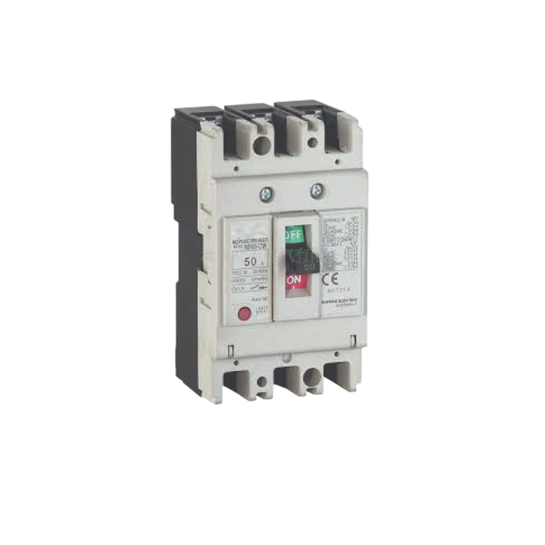BREAKER Shinohawa NF (CW) SERIES NF-125CW 3 P(CB135) KA 220V 100 แอมป์(A)