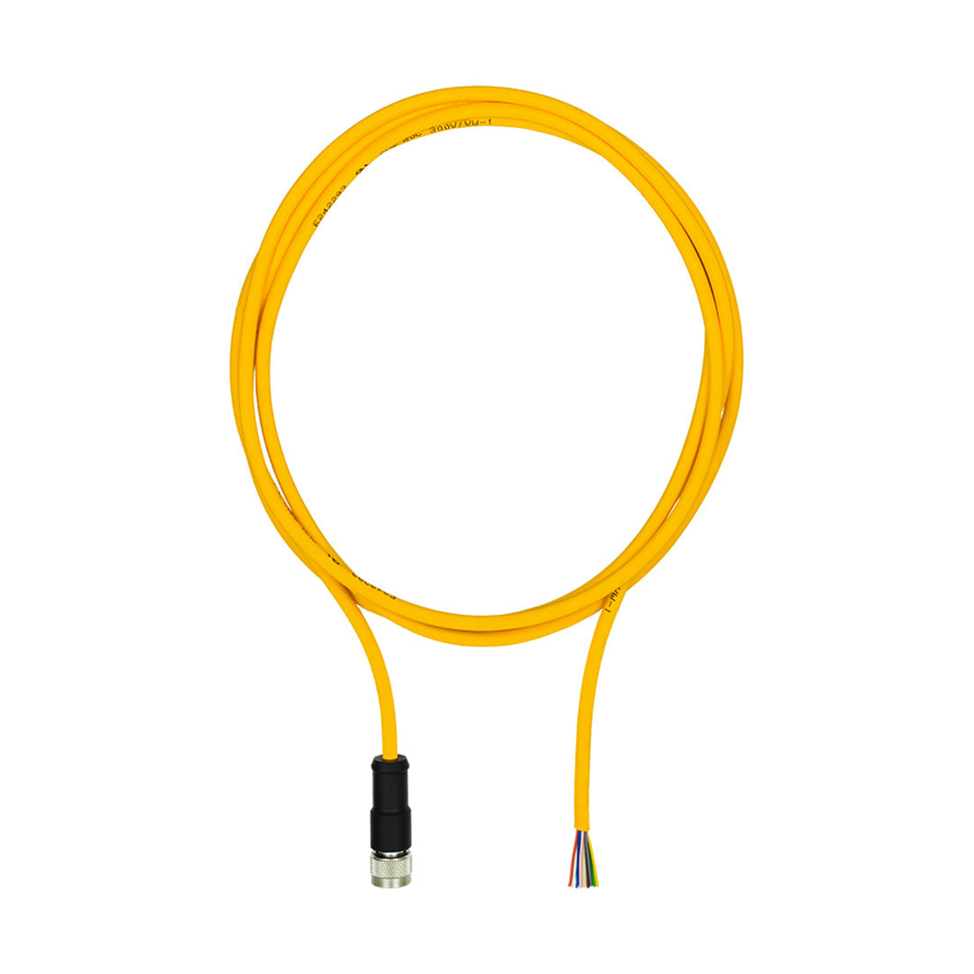 Cable and Plug สายเคเบิ้ลและปลั๊ก PILZ PSEN op cable axial M12 8-p. shield. 3m code 630313