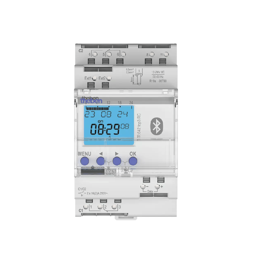 Digital time switch TR 642 top3 BLE 12-24V RC The ben 6424330