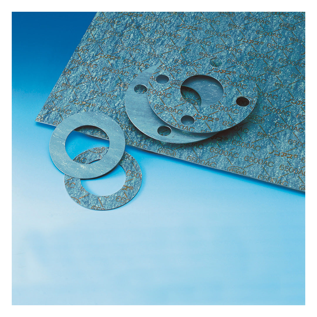 ปะเก็นแผ่น Non-Asbestos VALQUA V 6500AC ขนาด 1,270 x 1,270 มม. (50 นิ้วx50 นิ้ว) หนา 2.0 มม. (3/32 นิ้ว)