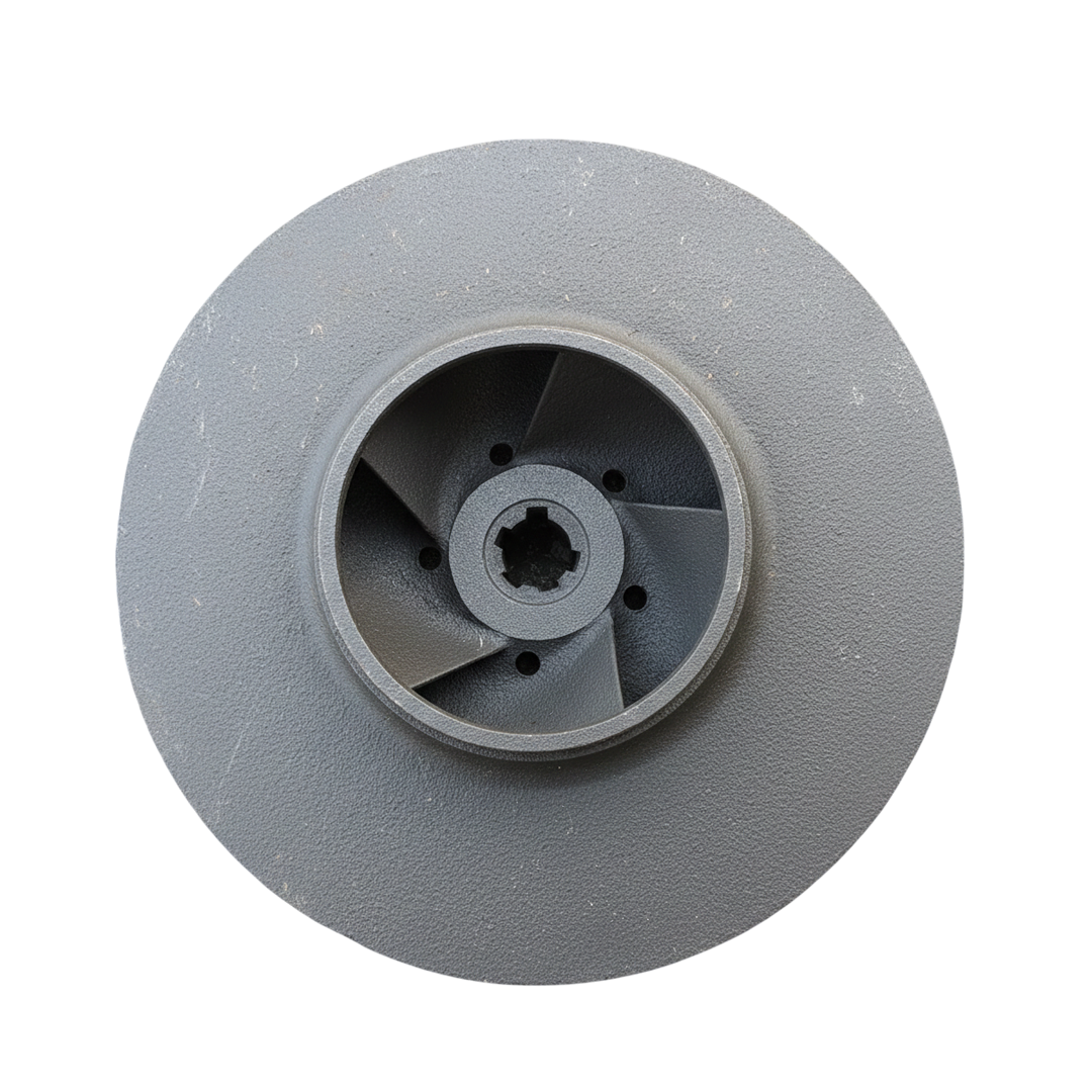 ใบพัดปั๊มน้ำเหล็ก Impeller ขนาดเส้นผ่าศูนย์กลาง 320 mm. หนา 126 mm. จำนวน 5 ใบพัด