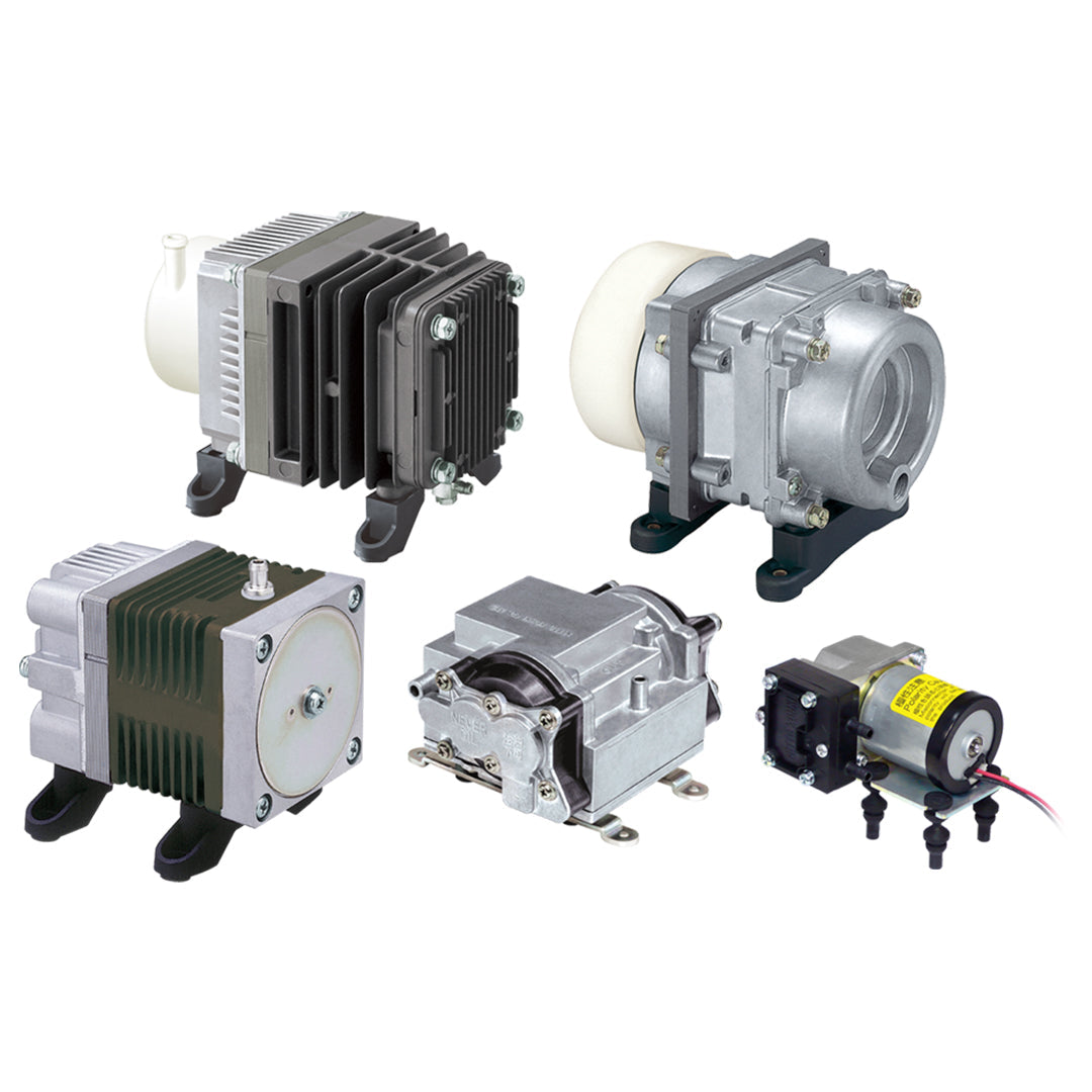 Nitto Kohki ปั๊มลูกสูบ (Piston Pump) Vacuum Pump DP series 24 V DC รหัสDP0410T-Y1