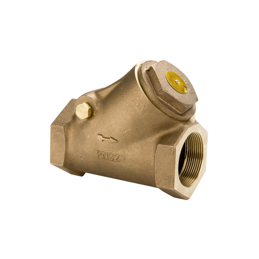 Swing Check Valve Crane 1-1/2 นิ้ว Bronze PN32 Model D142